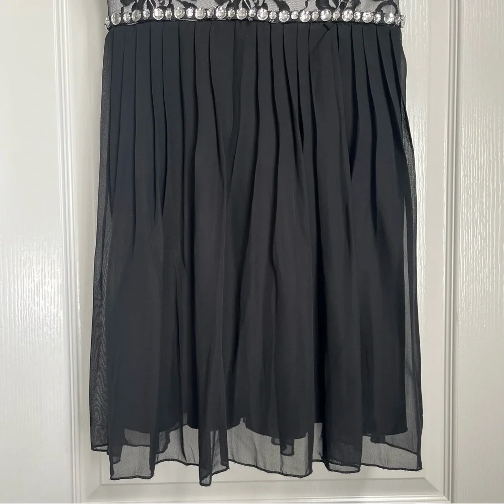 Speechless Black & White Lace Dress.